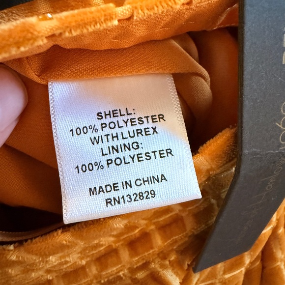 House of Harlow 1960 x Revolve NWT Golden Velvet High Rise Wide-Leg Pants - Picture 7 of 7